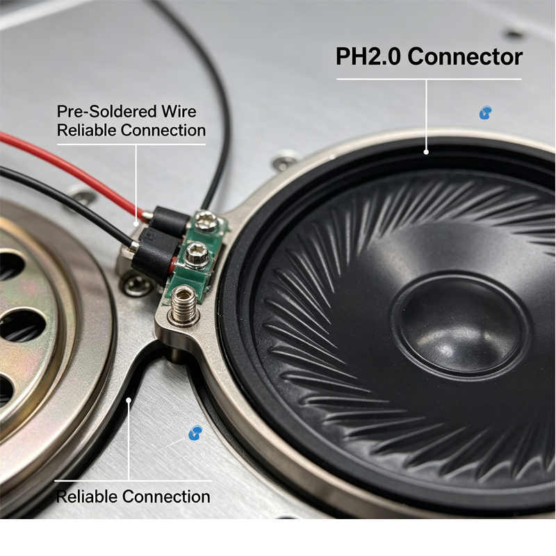 Speaker Wire - ลำโพงใหม่แบบบางพิเศษ 2 ชิ้น 8 โอห์ม 0.5