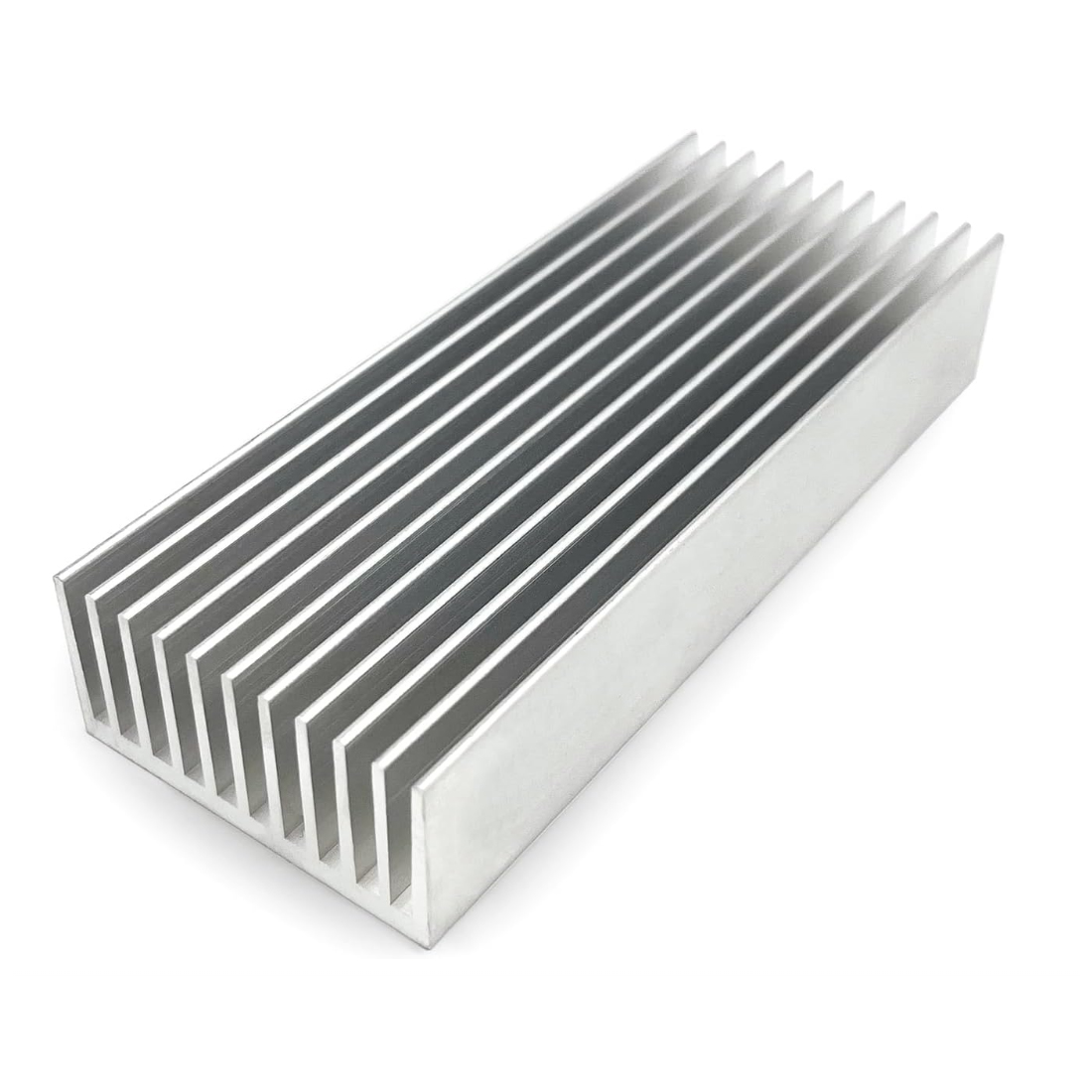 Heatsink Aluminum - ฮีทซิงค์อะลูมิเนียมอัดขึ้นรูป ขนาด 50x60x26 มม. — 300x60x26