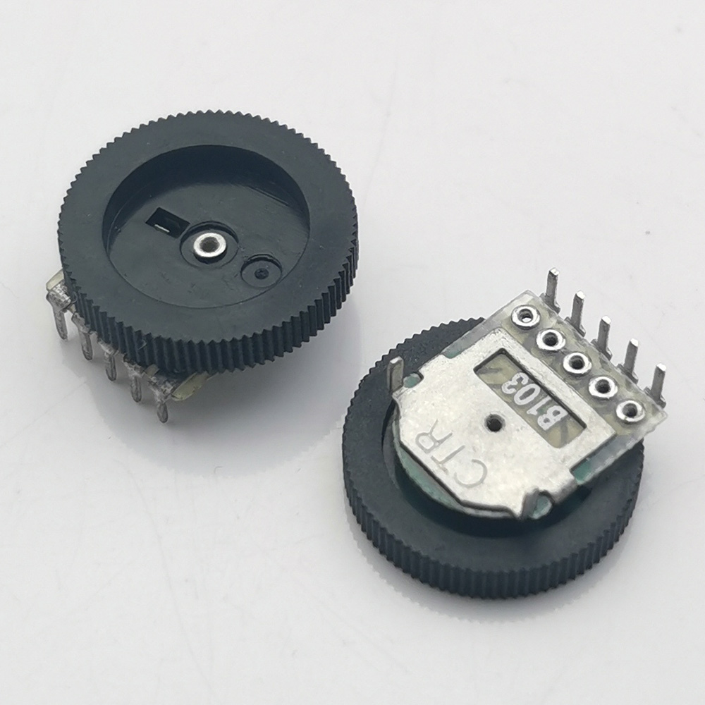 Potentiometer 10K - 10 ชิ้น/ล็อต B103 โพเทนชิโอมิเตอร์แบบหมุน 10K โอห์ม