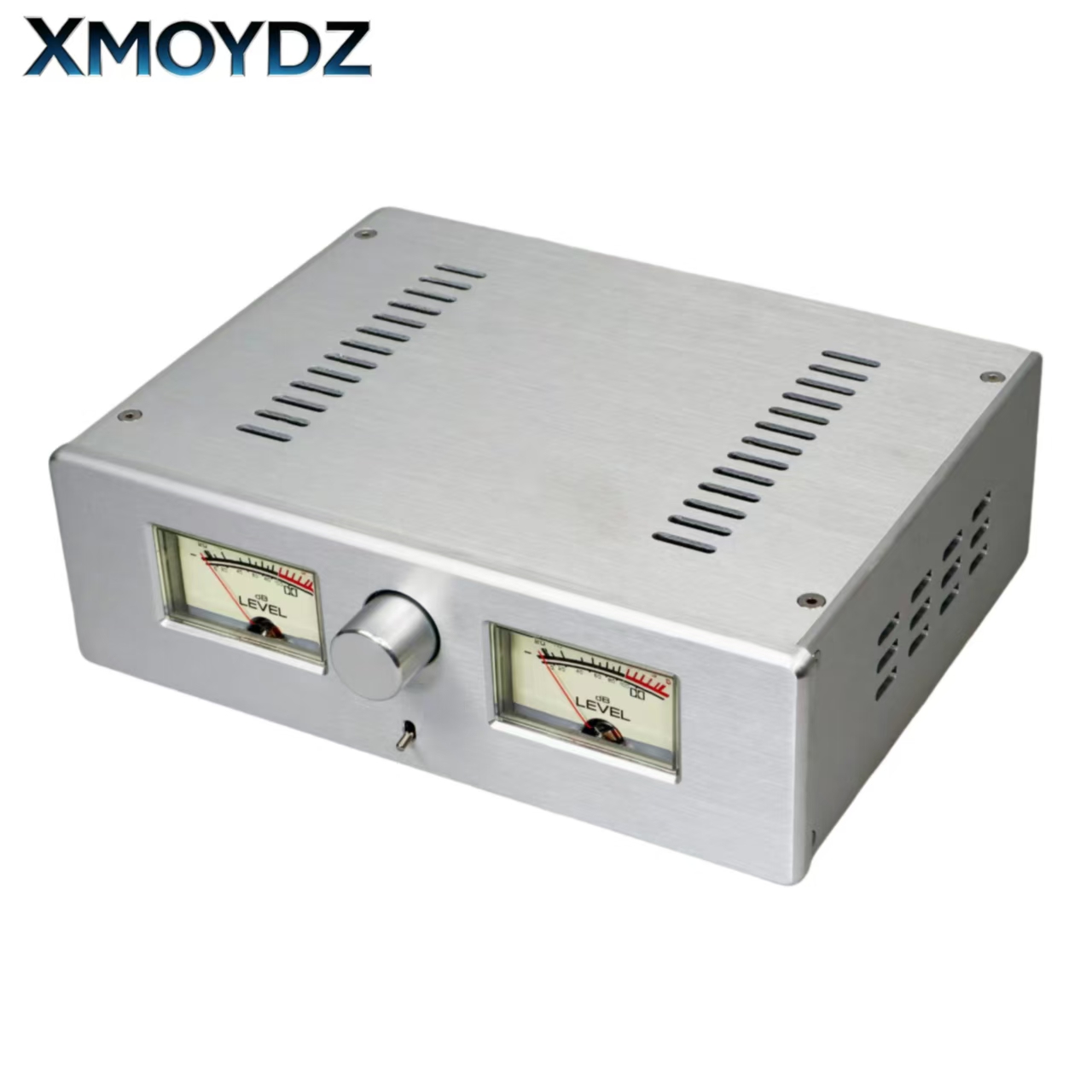Speaker Enclosure - โครงเครื่องขยายเสียงอะลูมิเนียมอัลลอยด์ 2608 พร้อมมิเตอร์ VU คู่ในตัว สำหรับ