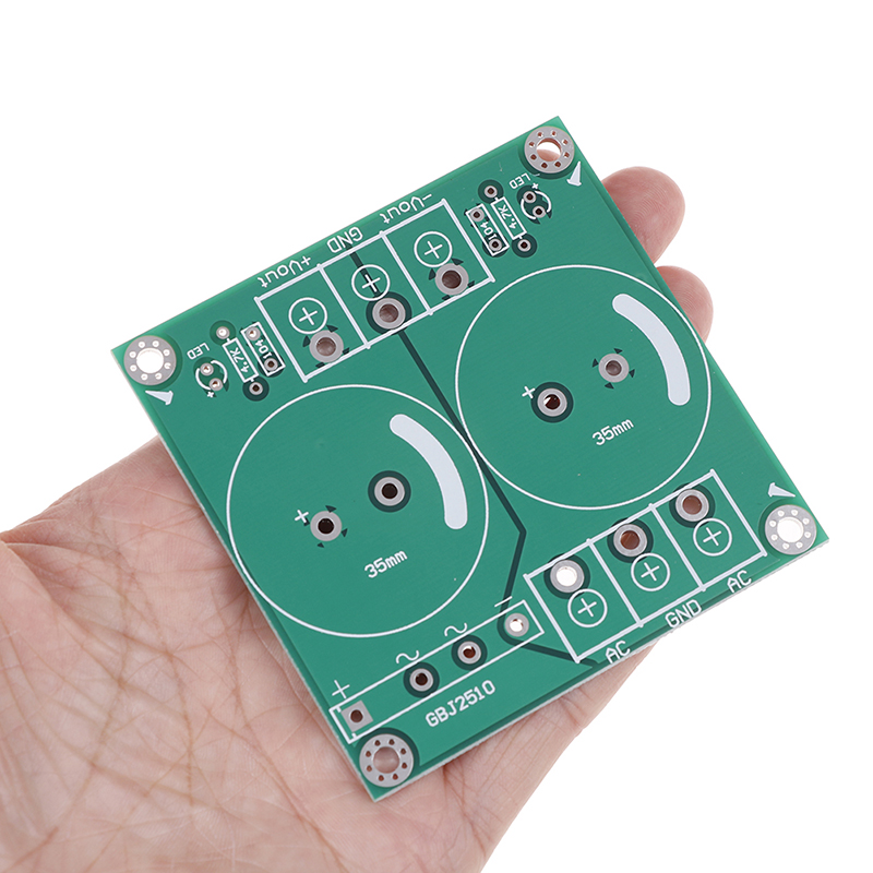 Audio Amplifier Board - บอร์ดจ่ายไฟ AC-DC สำหรับแอมพลิฟายเออร์เสียง 25A พร้อมวงจรเรียงกระแสและกรองสัญญาณ รุ่น