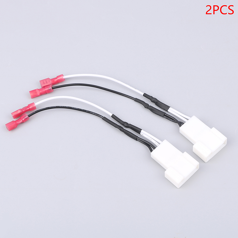 Audio Jumper Wire - ทวีตเตอร์ติดรถยนต์2ชิ้นสายรัดสายเคเบิลอะแดปเตอร์ลำโพงด้านหน้าสำหรับทาโคมา2016 2017 2018 2019