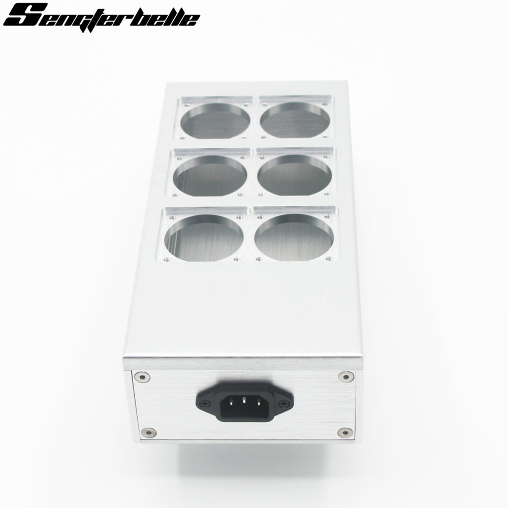 Speaker Enclosure - กล่องปลั๊กไฟมาตรฐาน EU แบบ 6 พอร์ต Hi-Fi