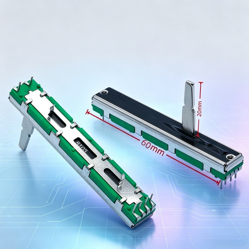 Potentiometer 10K - 1 ชิ้น 6Pin 10KB×2 DCV1024 Linear