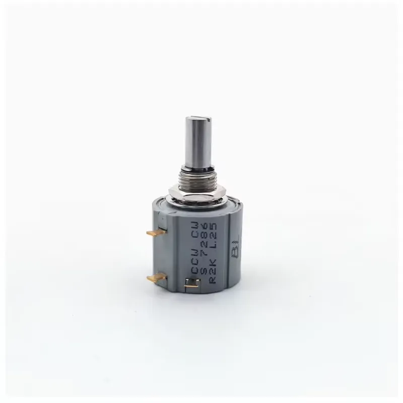 Potentiometer 10K - โพเทนชิโอมิเตอร์แบบมัลติเทิร์นชนิดลวดพันความแม่นยำสูง รุ่นใหม่ นำเข้า Bi Ccw Cw