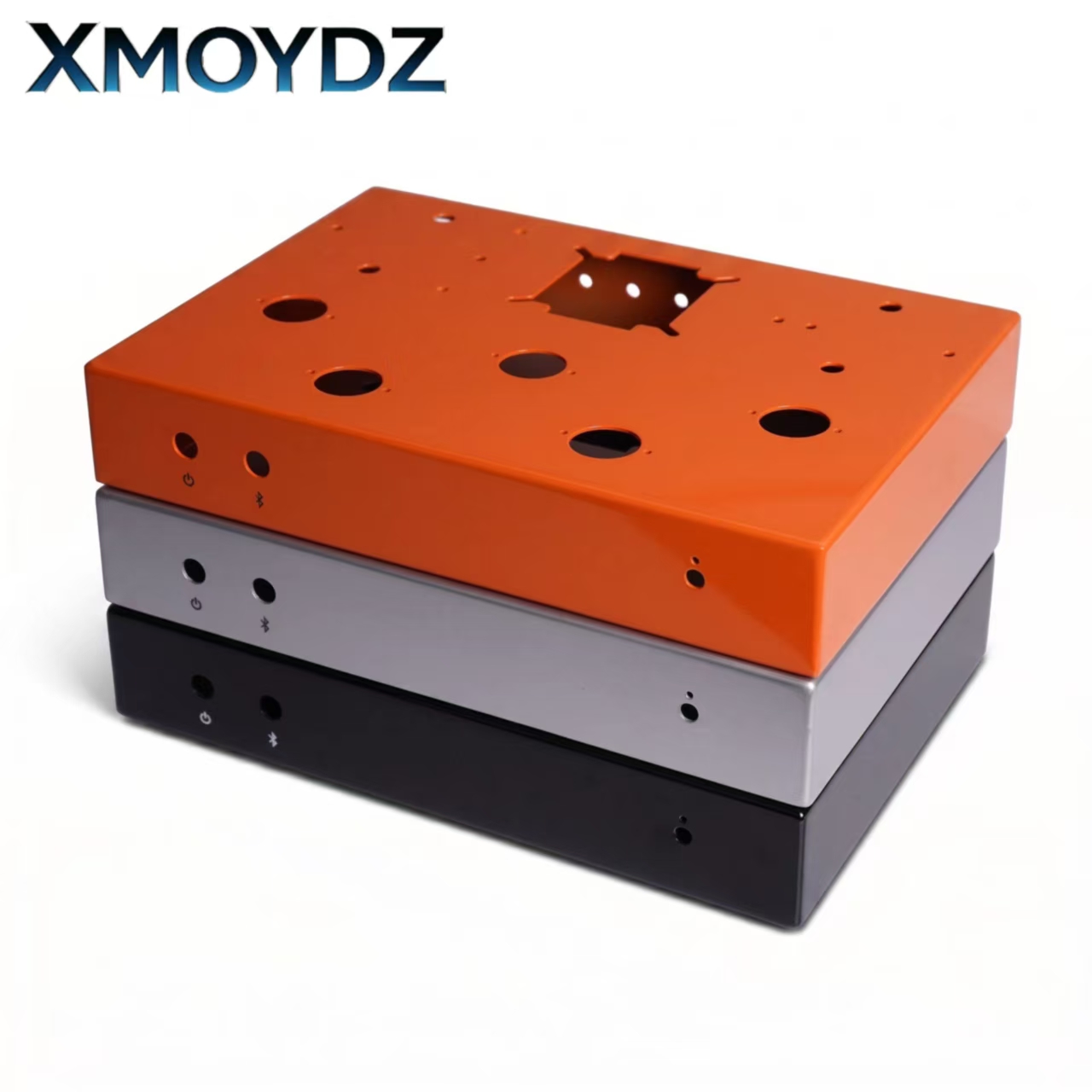Speaker Enclosure - โครงเครื่องขยายเสียงแบบหลอดสุญญากาศ ทำจากแผ่นโลหะเคลือบสี ขนาด 331x231x58 มม. สำหรับหลอด