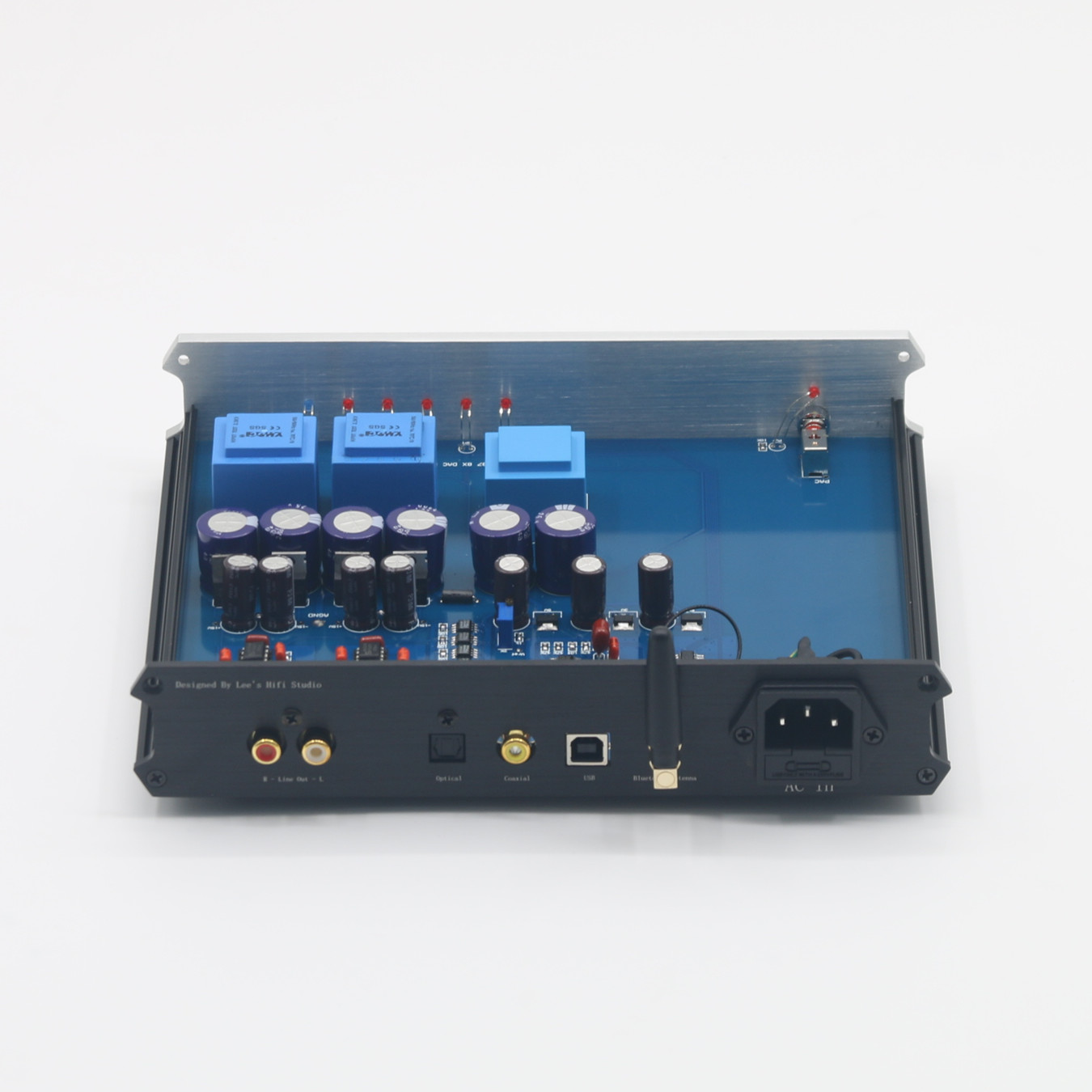 Audio Dac - ดีไซน์ใหม่ 8 พอร์ต TDA1387 R2R NOS