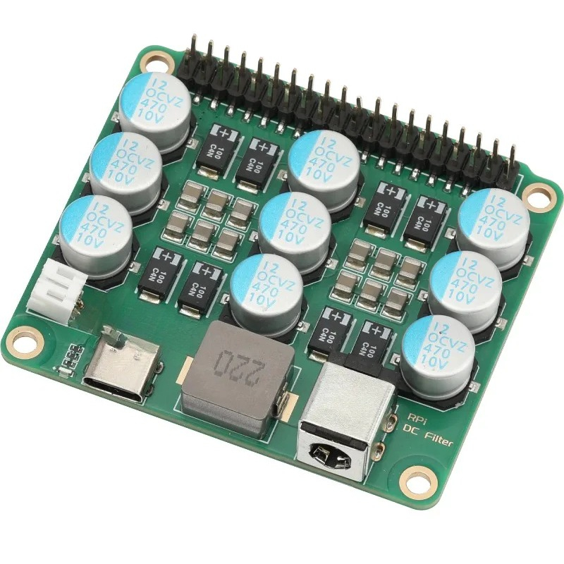 Dac Board - บอร์ดขยายสัญญาณ I2S พร้อมฟิลเตอร์ CLC สำหรับ Raspberry