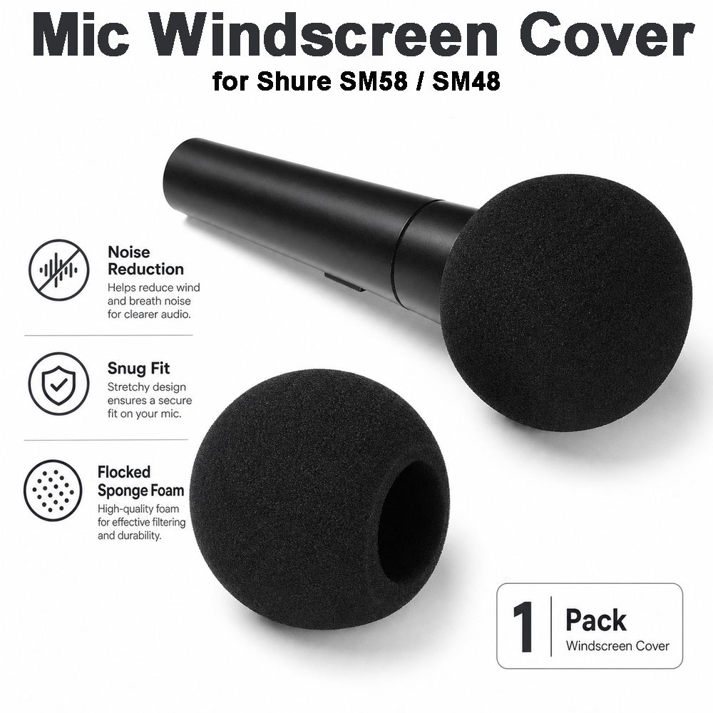 แผ่นปิดกันลมไมโครโฟนแบบฟองน้ำก - Microphone Capsule บทวิจารณ์และราคา