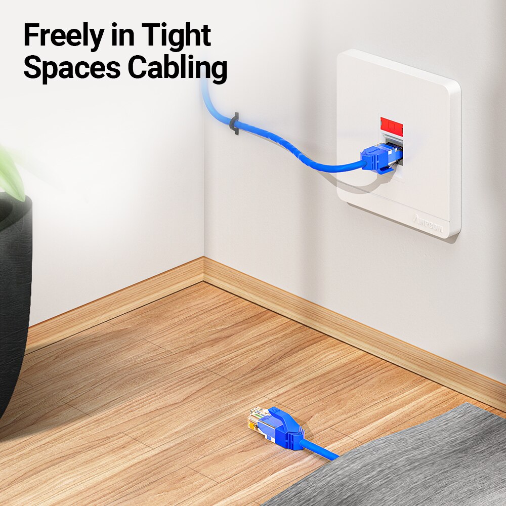 สายเคเบิลเครือข่าย Cat6a บางเฉ - Rj45 Jack บทวิจารณ์และราคา