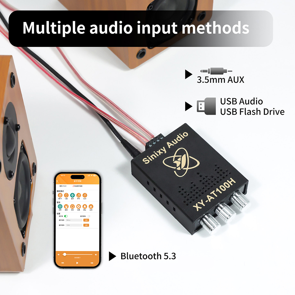 Sinixy Audio XY AT100H บอร์ดแอ - Sbc Audio Amplifier บทวิจารณ์และราคา
