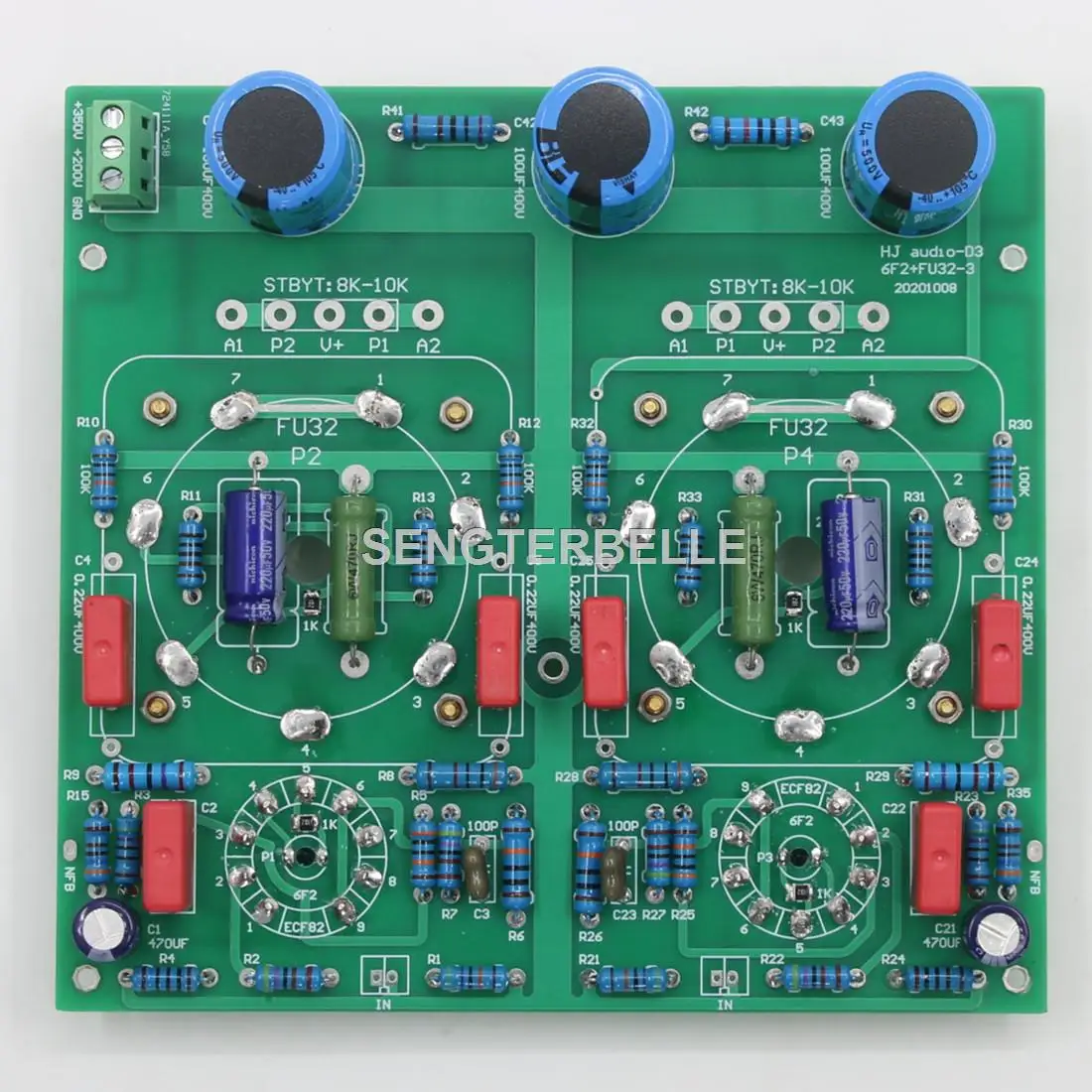 HiFi FU32 + 6F2 สเตอริโอหลอดเค - Hifi Amplifier Board บทวิจารณ์และราคา