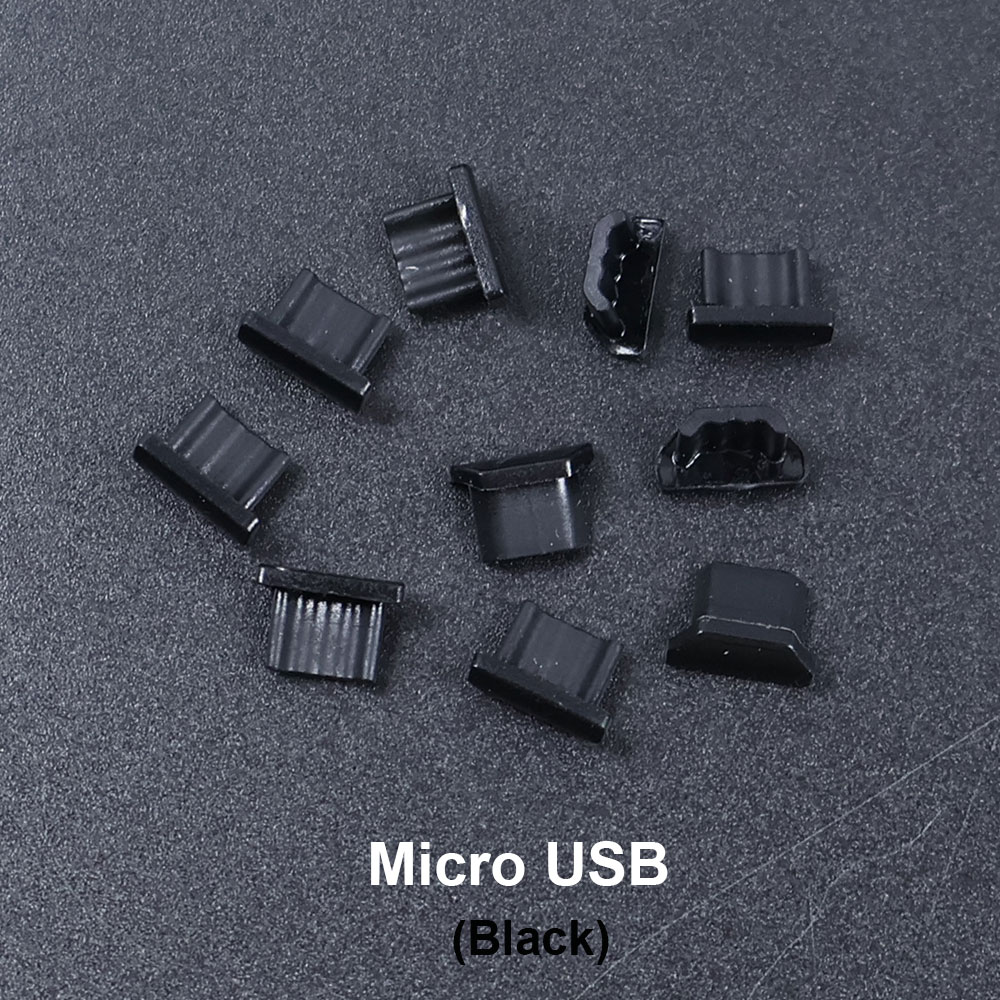 JCD 10 ชิ้นซิลิโคน Type-C Micr - Mdi Cable บทวิจารณ์และราคา