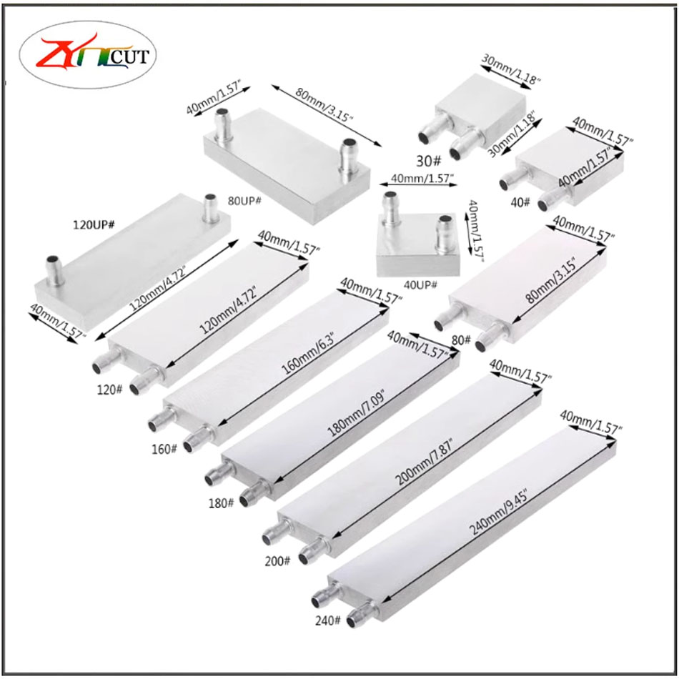 40 80 มม.CPU อลูมิเนียมระบายคว - Heatsink Aluminum บทวิจารณ์และราคา