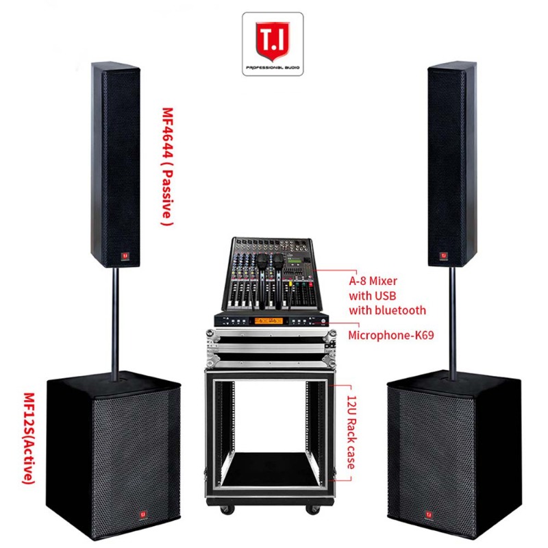 ลำโพงคอลัมน์แบบพกพาขนาด 15 นิ้ - Full Range Speaker บทวิจารณ์และราคา