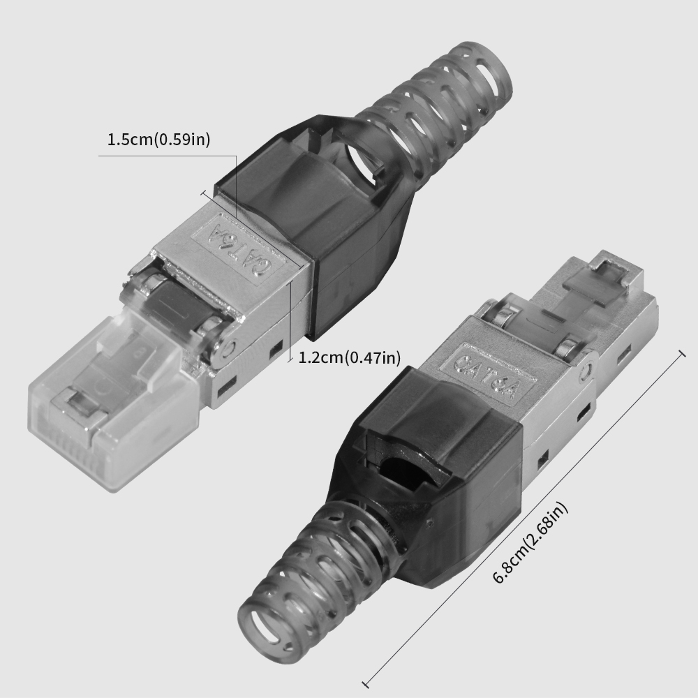 ปลั๊ก RJ45 แบบมีฉนวนป้องกัน Ca - Rj45 Jack บทวิจารณ์และราคา