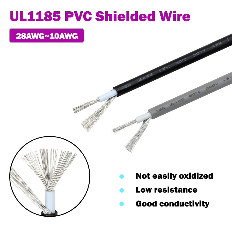 1 ~ 10M UL1185 PVC สายป้องกัน  - Audio Jumper Wire บทวิจารณ์และราคา