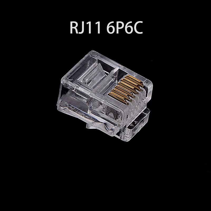 20/50/100PCS RJ11 6P2C 6P4C 6P - Rj45 Jack บทวิจารณ์และราคา