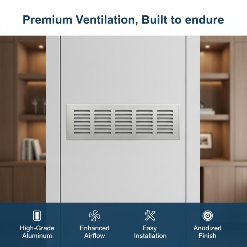 ตะแกรงระบายอากาศอลูมิเนียมอัลล - Ventilation Grille Aluminum บทวิจารณ์และราคา