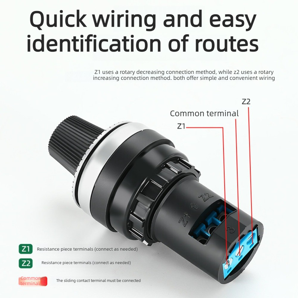 22 มม.โพเทนชิออมิเตอร์สวิตช์ลู - Potentiometer 10K บทวิจารณ์และราคา