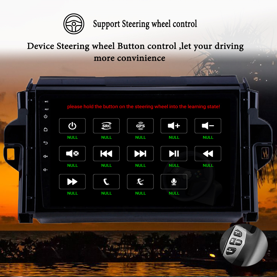 2Din Android 14.0 รถวิทยุสเตอร - Ribbon Microphone บทวิจารณ์และราคา