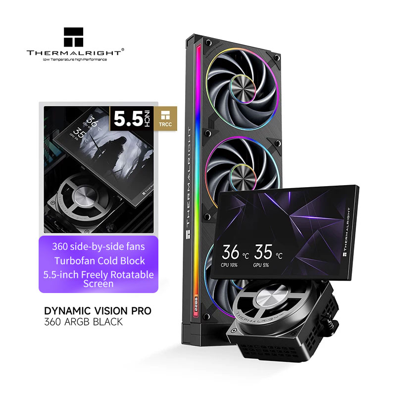 Thermalright Dynamic Vision PR - Heatsink Aluminum บทวิจารณ์และราคา