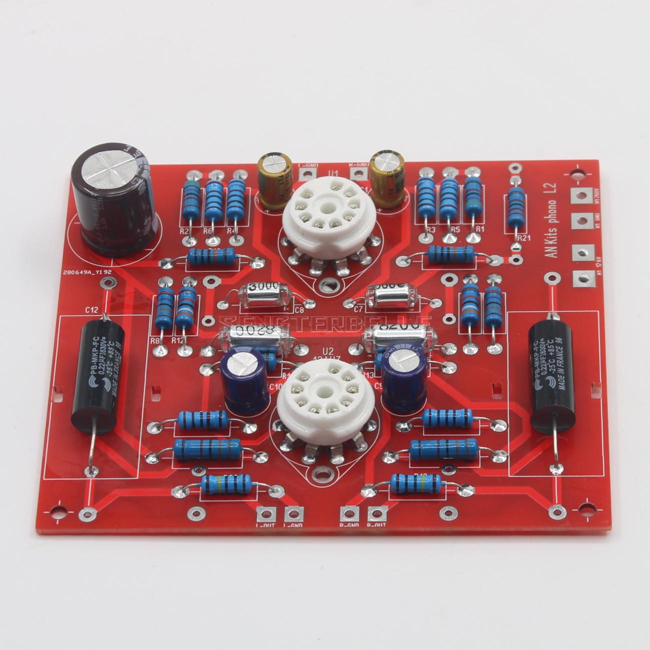 A38 DIY สเตอริโอ 12AX7 + 12AU7 - Audio Amplifier Board บทวิจารณ์และราคา