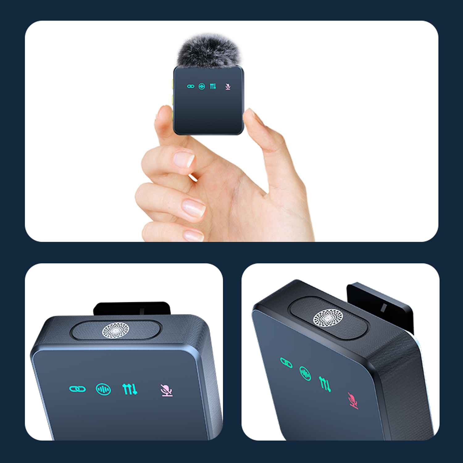 ไมโครโฟนไร้สายแบบมืออาชีพสำหรั - Microphone Capsule บทวิจารณ์และราคา