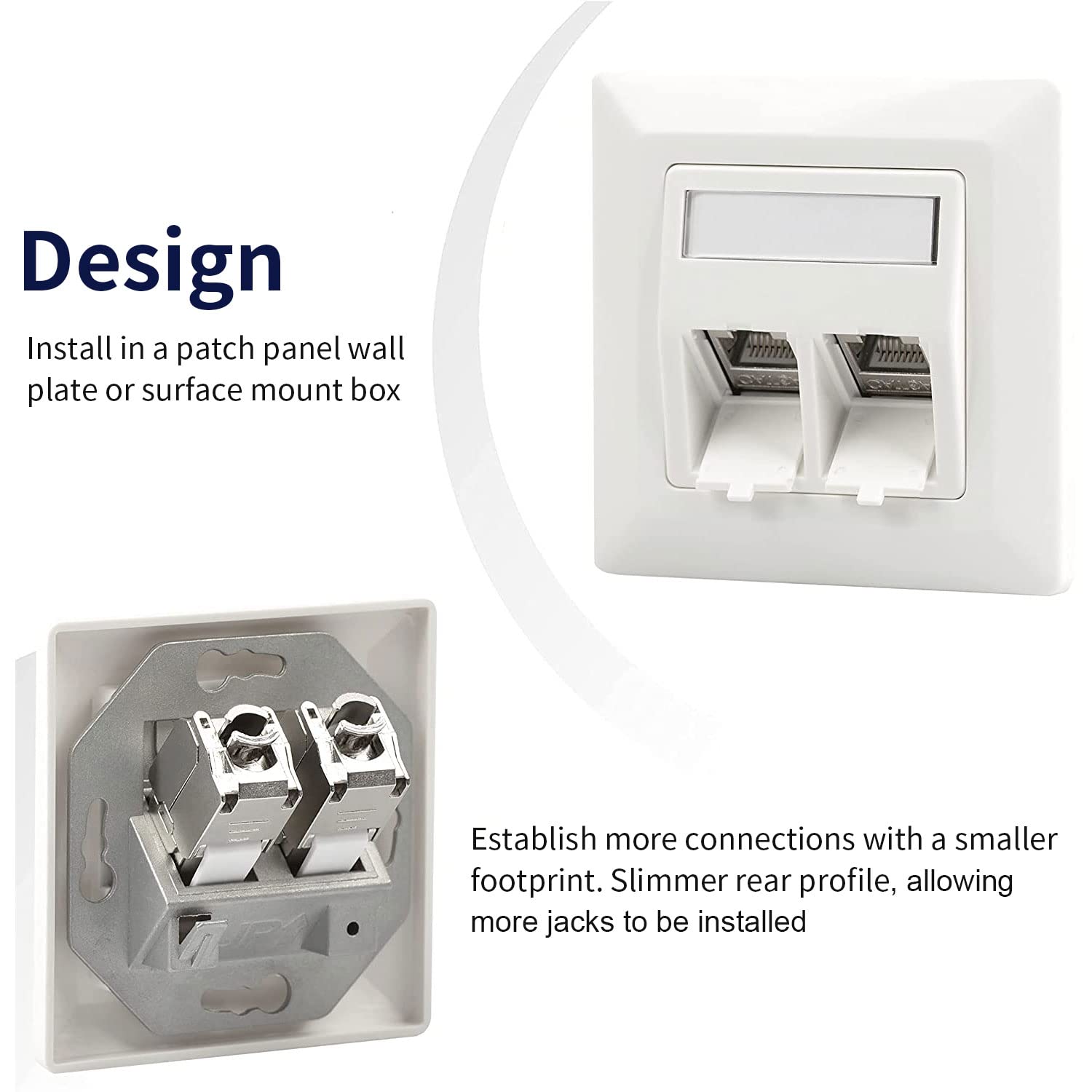 ZOERAX Cat6a Cat7 แจ็คสโตน Cat - Rj45 Jack บทวิจารณ์และราคา
