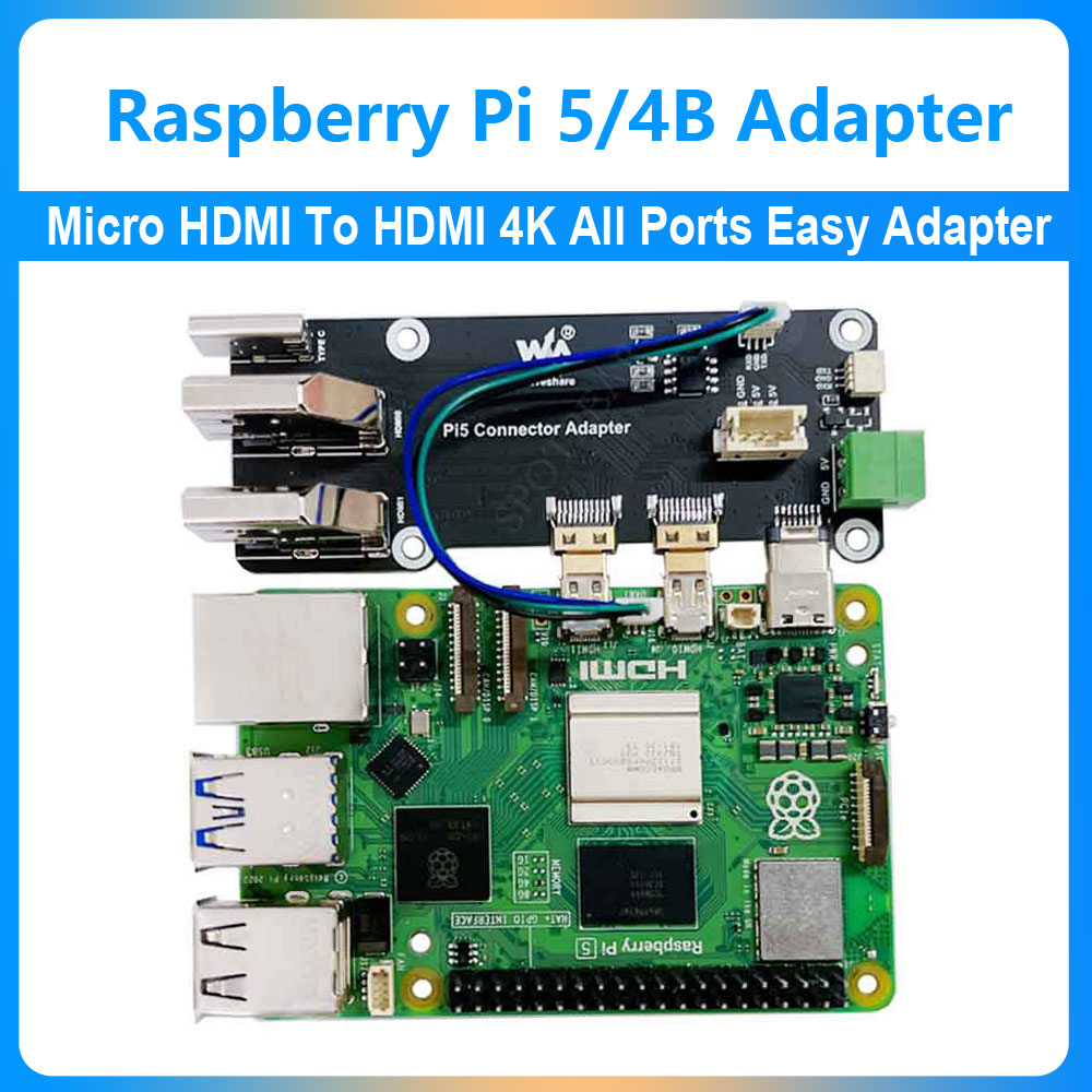 บอร์ดอะแดปเตอร์ Raspberry Pi 5 - Mdi Cable บทวิจารณ์และราคา