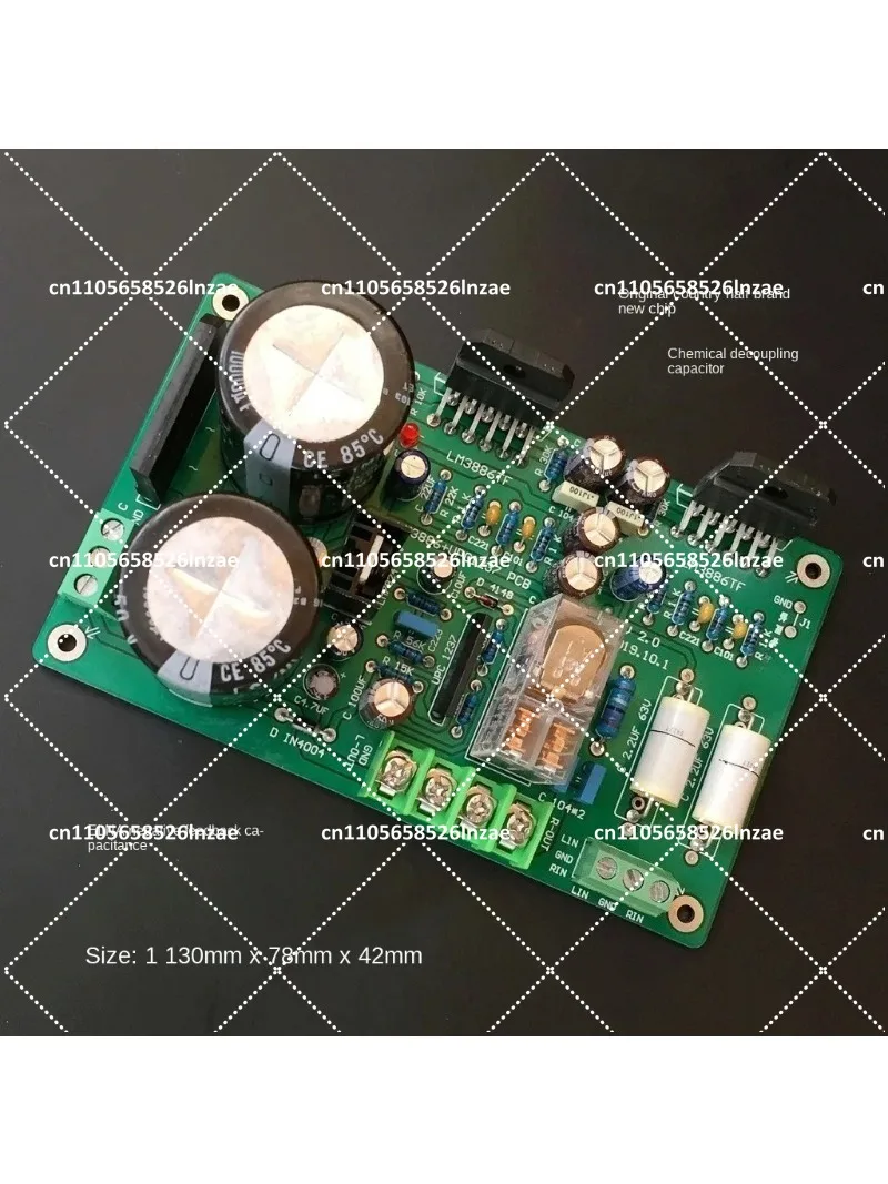 LM3886 บอร์ดขยายเสียงไฮไฟ DIY  - Hifi Amplifier Board บทวิจารณ์และราคา